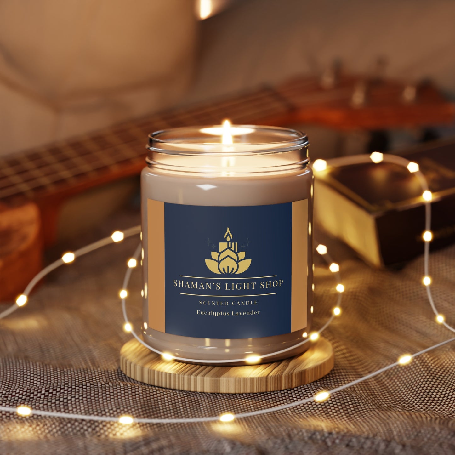 Eucalyptus Lavender Herb Candle, 9oz