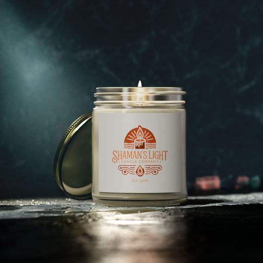 Scented Coconut Apricot Wax Candles in Multiple Scents (4oz, 9oz)